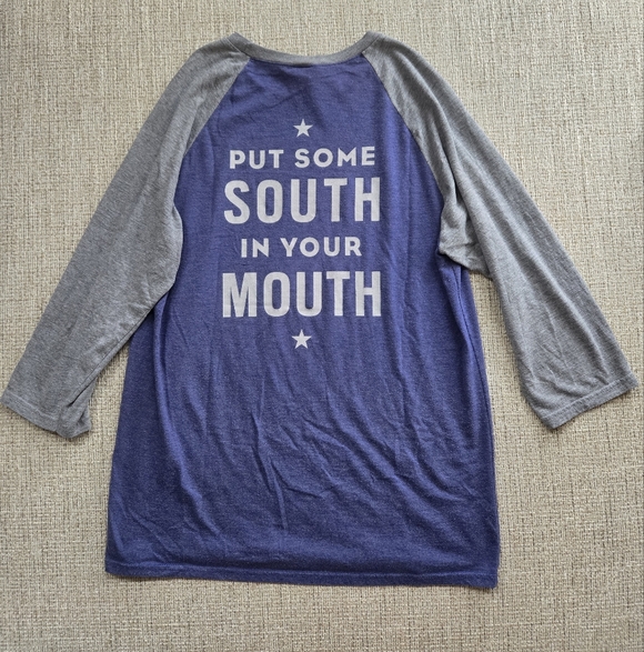 Anvil Tops - Biscuit Head Baseball Tee